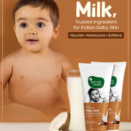 mother sparsh baby Mother Sparsh Daily Moisturizing Milky Soft Baby Face Cream - 50 g image 3
