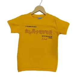 Little funky Unisex Yellow Tshirts-picture-12