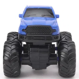 Monsto Friction Monster Truck Toy -Blue image 5