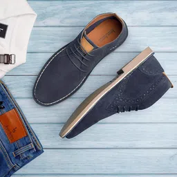 LOUIS STITCH Men Mid-Top Desert Boots-picture-35