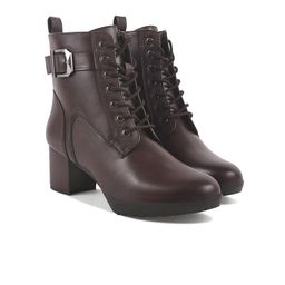 SHUZ TOUCH Women Casual Block-Heeled Chunky Boots-image-34
