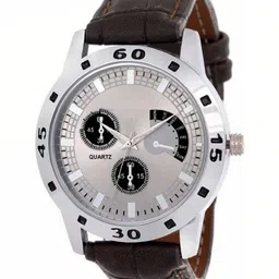 Miss Perfect Unisex Dial & Leather Straps Analogue Watch D778-picture-14