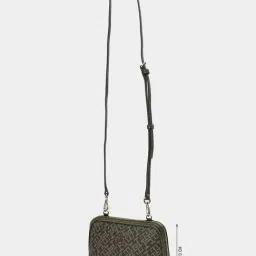 Tommy Hilfiger Huntsman Green Logo Sling Bag image 2