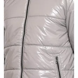 Red Tape Grey Quilted Hooded Jacket image 5