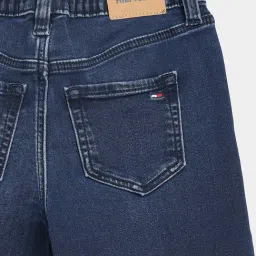 Tommy Hilfiger Blue Cotton Loose Fit Jeans image 4