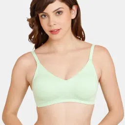 Rosaline by Zivame Green Non-Wired T-Shirt Bra-picture-17