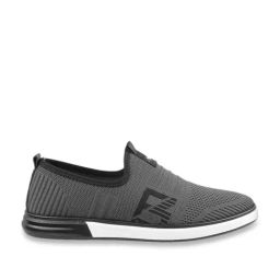 Metro Men's Grey Walking Shoes-picture-10