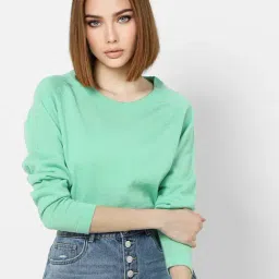 Only Light Green Regular Fit Pullover-picture-21