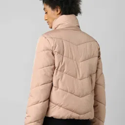 Only Light Brown Quilted Jacket image 2