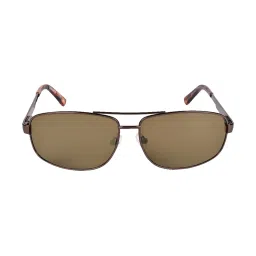 Timberland Brown Rectangular UV Protection Sunglasses for Men image 4