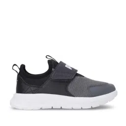 Puma Kids Evolve Grey & Black Casual Sneakers-image-3
