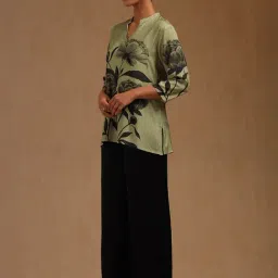 Soch Green Floral Print Tunic image 4