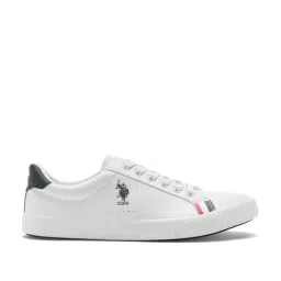 U.S. Polo Assn. Men's White Casual Sneakers-picture-43