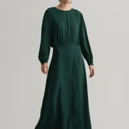 GANT Green Maxi Dress image 3