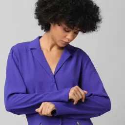 Only Blue Regular Fit Shirt image 1