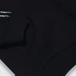 Gini & Jony Kids Black Regular Fit Hoodie image 3