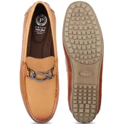 Privo by Inc.5 Men's Tan Casual Loafers image 3