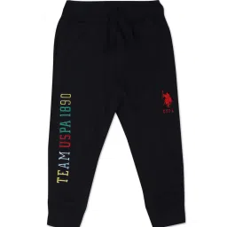 U.S. Polo Assn. Kids Navy Solid Joggers image 1