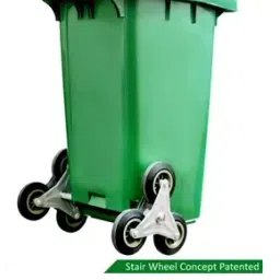 Maitri Environmental 240 L Green 6 Wheel Dustbin-picture-12