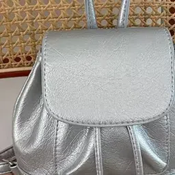 StyleCast x Revolte Women PU Solid Backpack image 5