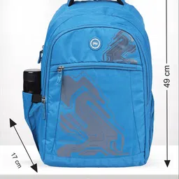 PB Pearlbags Unisex Striped Backpack with USB Charging Port image 2