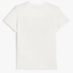 Koton Boys Typography Printed Round Neck Cotton T-shirt image 4