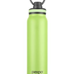 Pexpo Austin Hot & Cold 740ml Stainless Steel Water Bottle| Green | lightweight & Vacuum Insulated| Leak proof & BPA Free| for sports, travelling, & hiking-picture-49