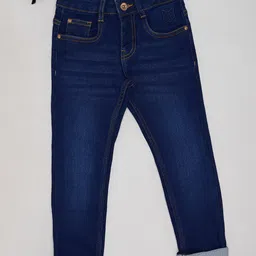 Pantaloons Junior Mild Washed Jeans - Estate Blue-picture-28