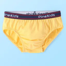 Pine Kids Cotton Lycra Knit Briefs Pack of 3 (Color & Print May Vary) image 2