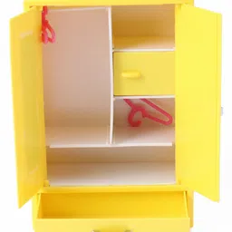 Ratnas Princess Storwell Toy Almirah - Yellow image 2