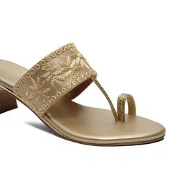 ERIDANI Embellished Party Kitten Sandals image 2