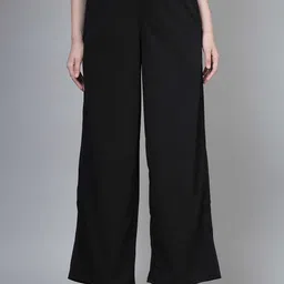 PAUSE SPORT Women Original Loose Fit Wrinkle Free Trousers-picture-19