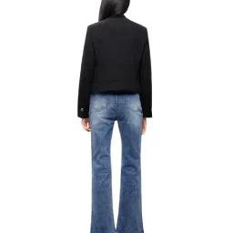 Mixxo Indigo Fit Up Long Mid Rise Bootcut Fit Jeans image 2