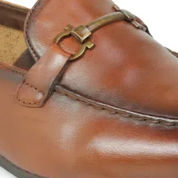 Privo by Inc.5 Men's Tan Formal Loafers image 4