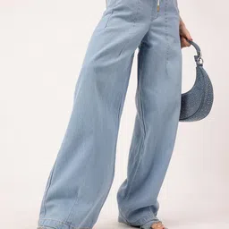 DressBerry Women Urban Cool High-Rise Baggy Wide Leg Jeans-picture-37
