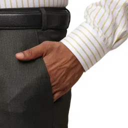 Raymond Green Slim Fit Trousers image 5