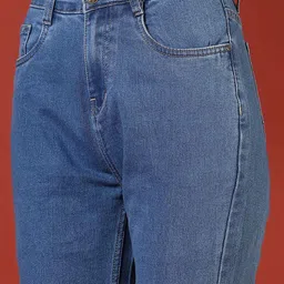 V-Mart Women Straight Fit Light Fade Jeans image 3