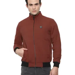 Van Heusen Sport Maroon Regular Fit Jacket-picture-22
