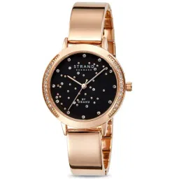 Strand By Obaku S732LHVBSV Galaxy Merlot Analog Watch for Women-image-4
