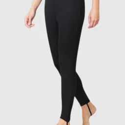 Van Heusen Black Skinny Fit Leggings image 3