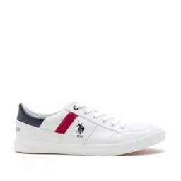 U.S. Polo Assn. Men's White Casual Sneakers-picture-30