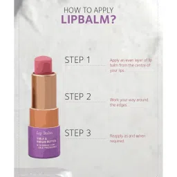 SoulTree Hibiscus & Honey with Organic Ghee & Cold Pressed Oils Ayurvedic Lip Balm - 3.5 gm image 5