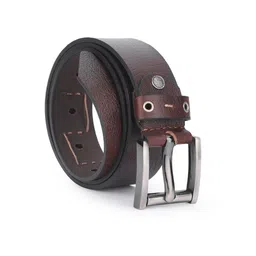 WROGN Men Textured Leather Belt image 3
