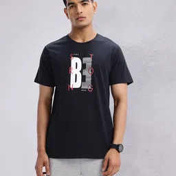 HRX by Hrithik Roshan Typography Printed T-shirt image 5