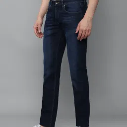 Louis Philippe Jeans Navy Slim Fit Jeans image 3