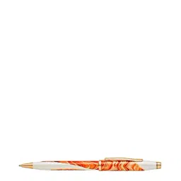cross Wanderlust Orange Antelope Canyon with Gold-Plated Engravings and Rose Gold PVD Appointments Ballpoint Pen image 2