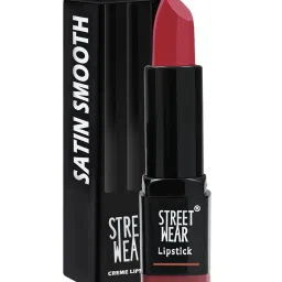 Street Wear Satin Smooth Lipstick Ruby Red - 4.2 gm image 1
