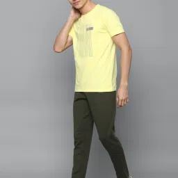 Allen Solly Green Regular Fit Track Pants image 5