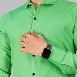 KHUSHI CREATION Original Spread Collar Cotton Casual Shirt image 2