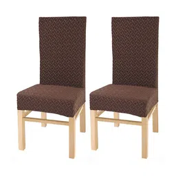 Yellow Weaves Set Of 2 Textured Chair Covers-picture-31